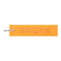 Trendy BRUTE woven Keychain - Orange
