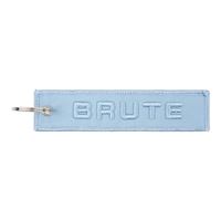 Trendy BRUTE woven Keychain - Blue